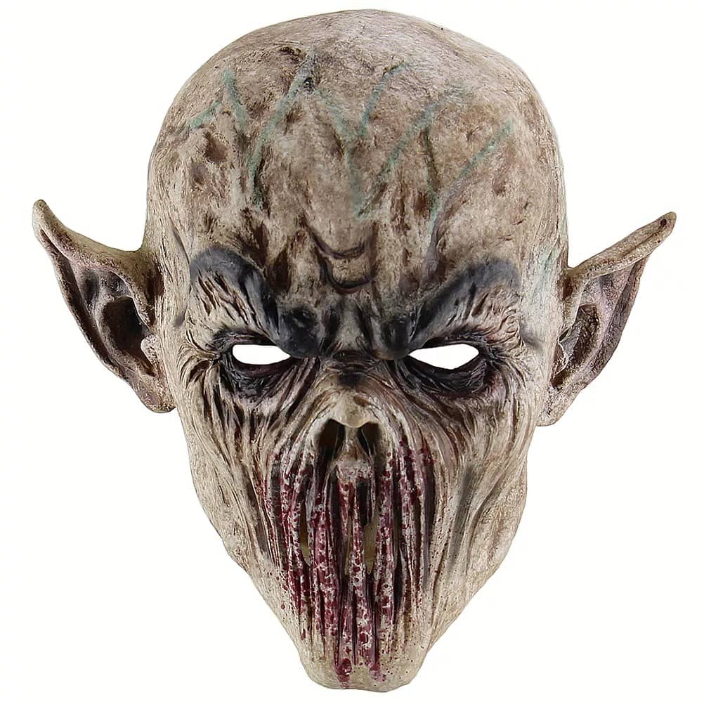 Halloween Horrible Ghastful Creepy Scary Realistic Monster Mask Masquerade Supplies Party Props Cosplay Costumes